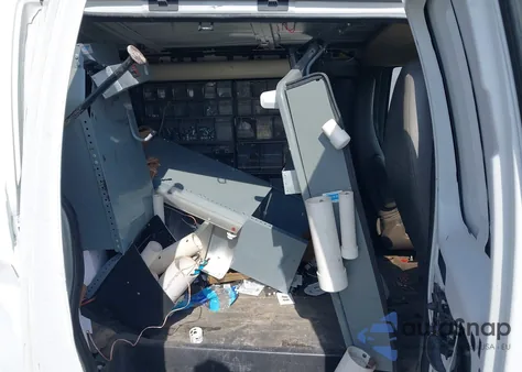 2013 Chevrolet Express 1500 Work Van from USA, damaged, VIN 1GCSGAFX1D1109436